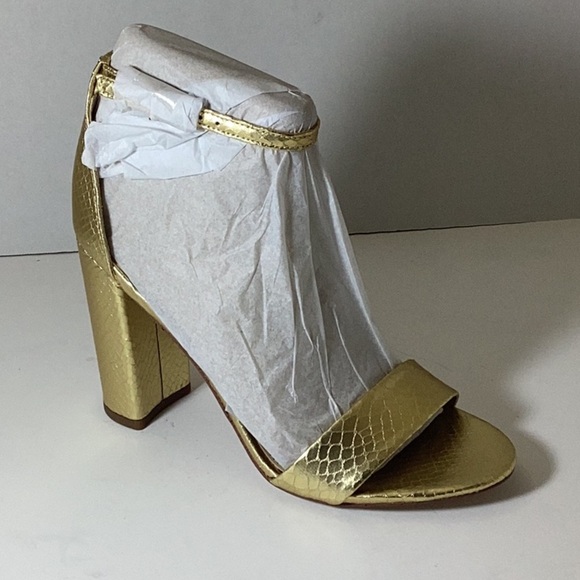 Sam Edelman Yaro, Gold Boa Print - Picture 3 of 7